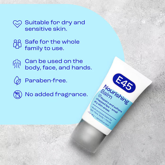 E45 Nourishing Balm / Lips and Dry Skin Balm