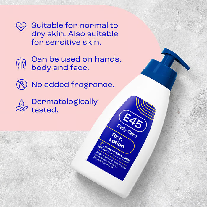 E45 Rich 24H Lotion